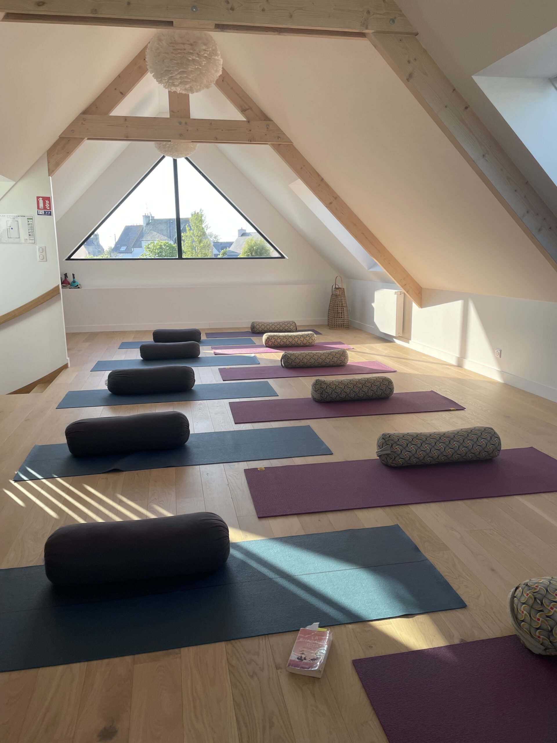 La salle de pratique Yoga & Santé