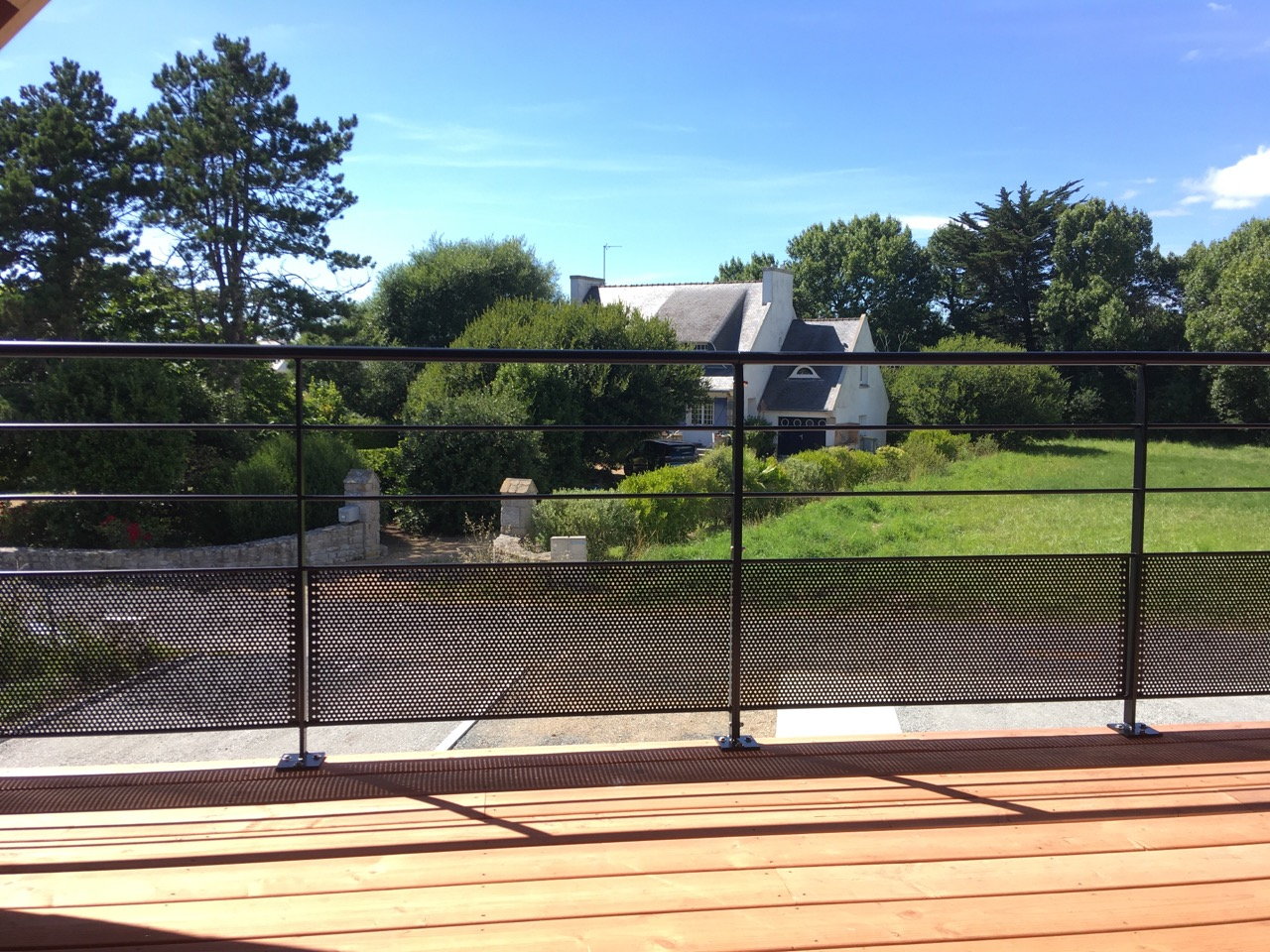 La terrasse du cabinet Yoga & Santé